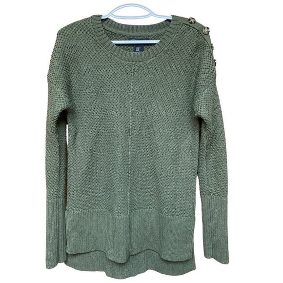 Rachel Zoe Knit Button Shoulder Sweater I Size: XS - Picture 2 of 9